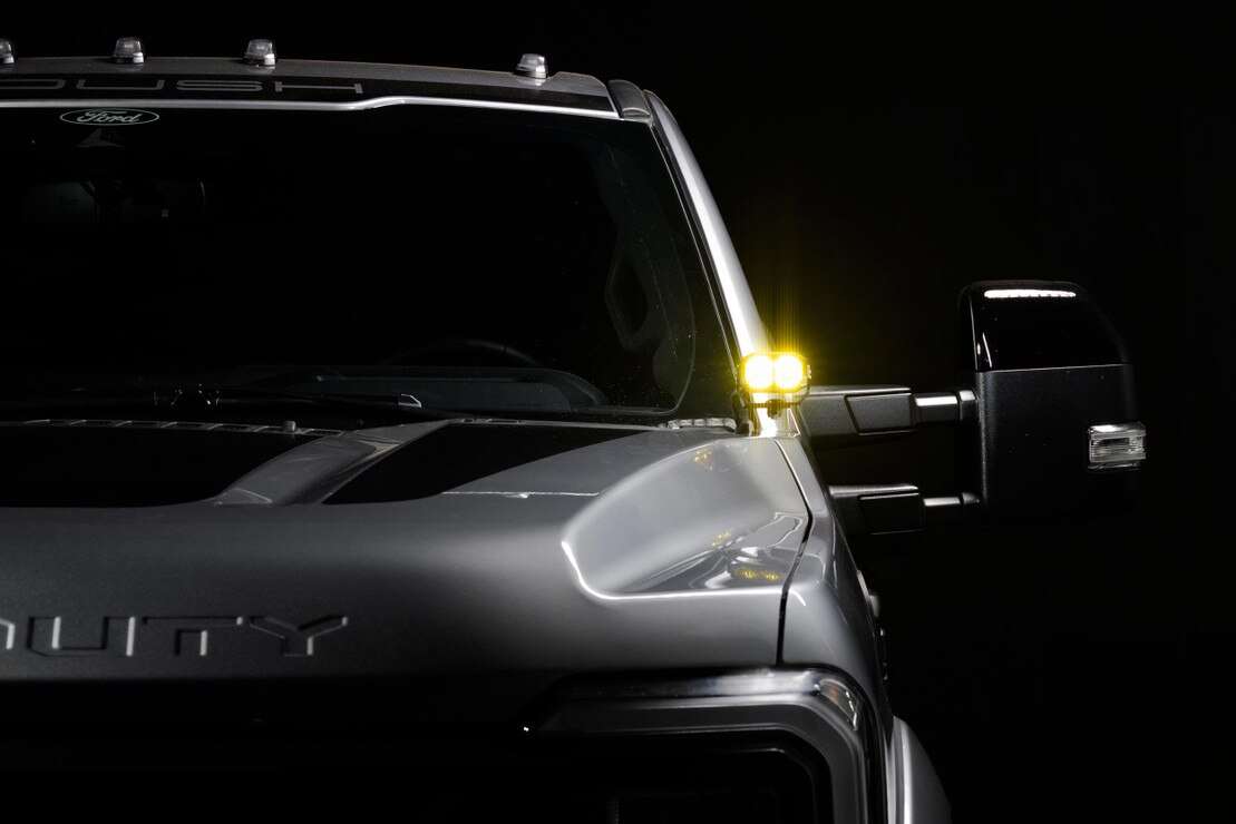 Morimoto 2Banger Led Ditch Light System: Ford Super Duty (23+) 6 Morimoto 2Banger LED Ditch Light System: Ford Super Duty (23+)