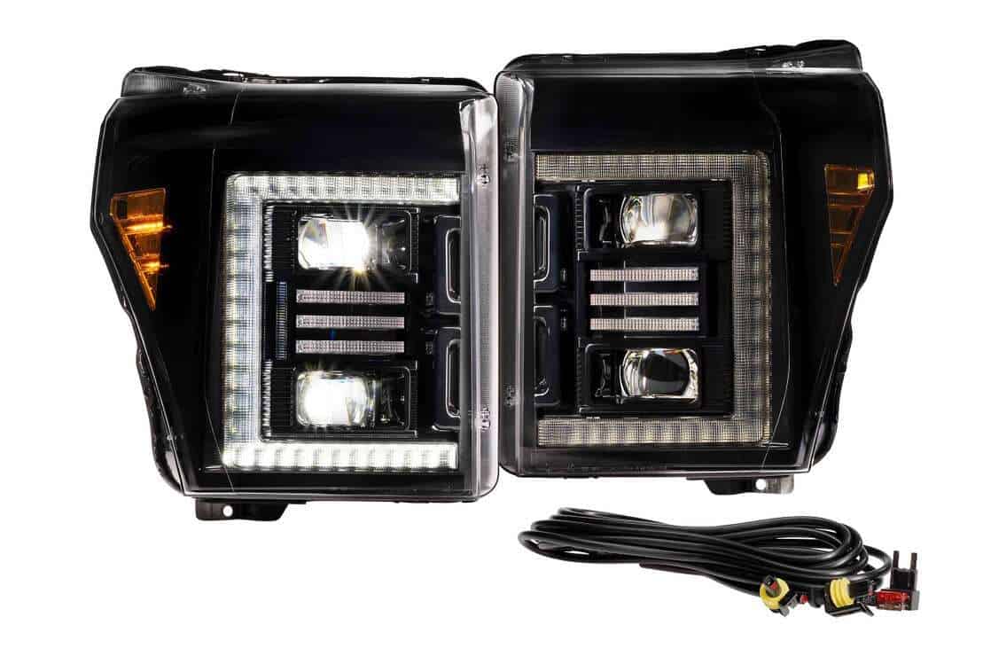 Morimoto Ford Super Duty (11-16) XB Hybrid LED Headlights