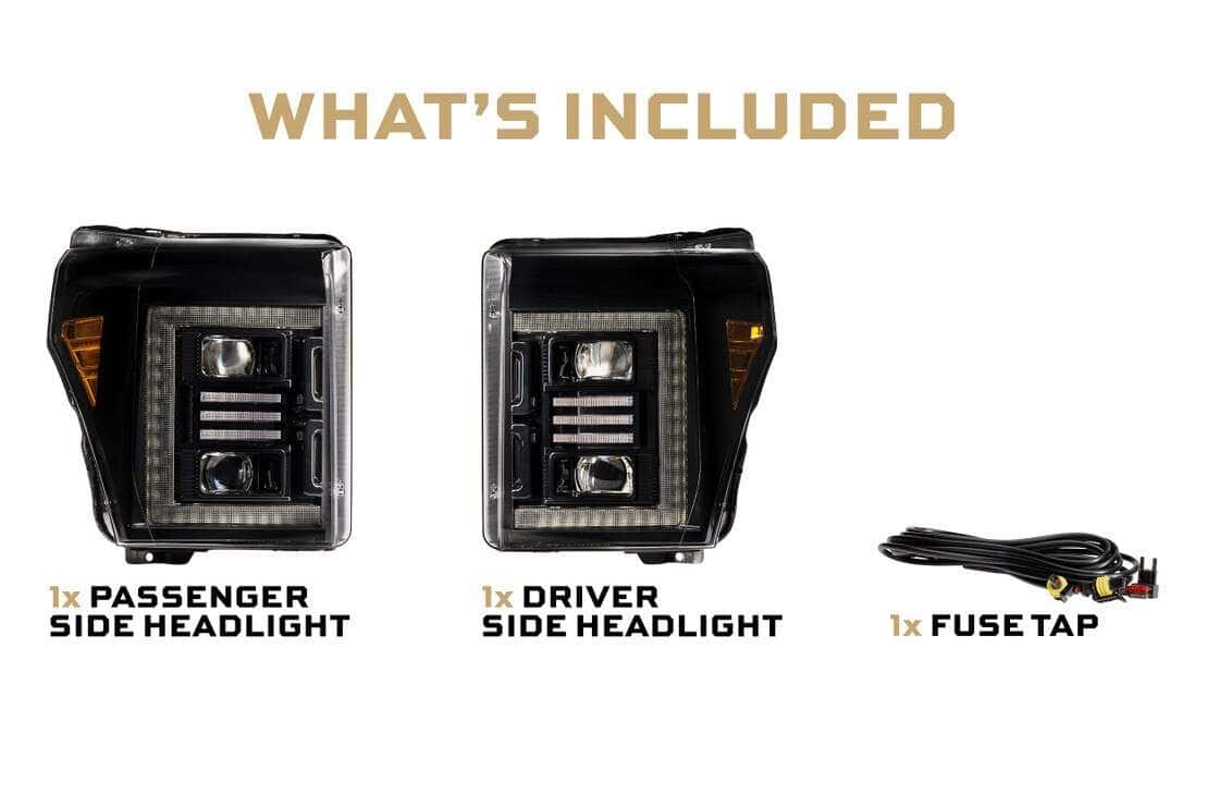 Morimoto Ford Super Duty (11-16) Xb Hybrid Led Headlights 3 Morimoto Ford Super Duty (11-16) XB Hybrid LED Headlights