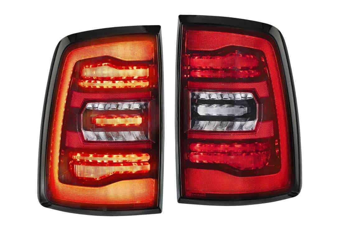 Morimoto XB LED Tail Lights for 2009-2018 Ram 2500HD & 3500HD (Red Lens)