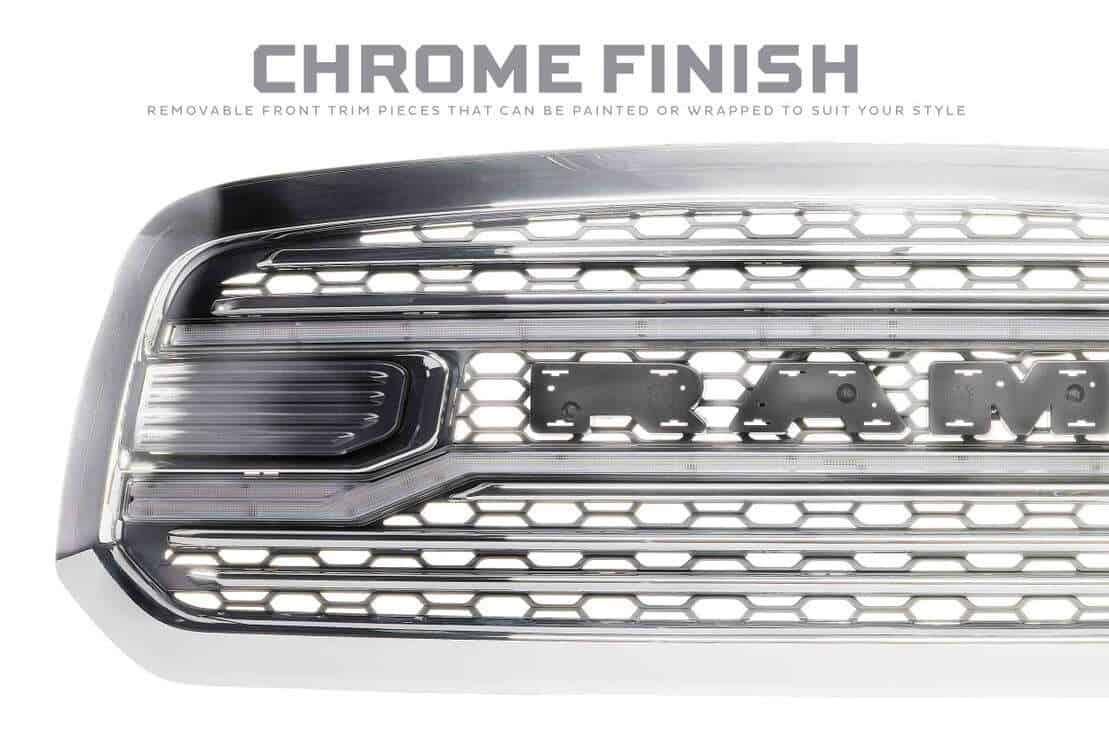 Morimoto Xbg Led Grille For 2013‑2018 Ram 1500 – Black Or Chrome Drl Upgrade 5 Morimoto XBG LED Grille for 2013‑2018 Ram 1500 – Black or Chrome DRL Upgrade