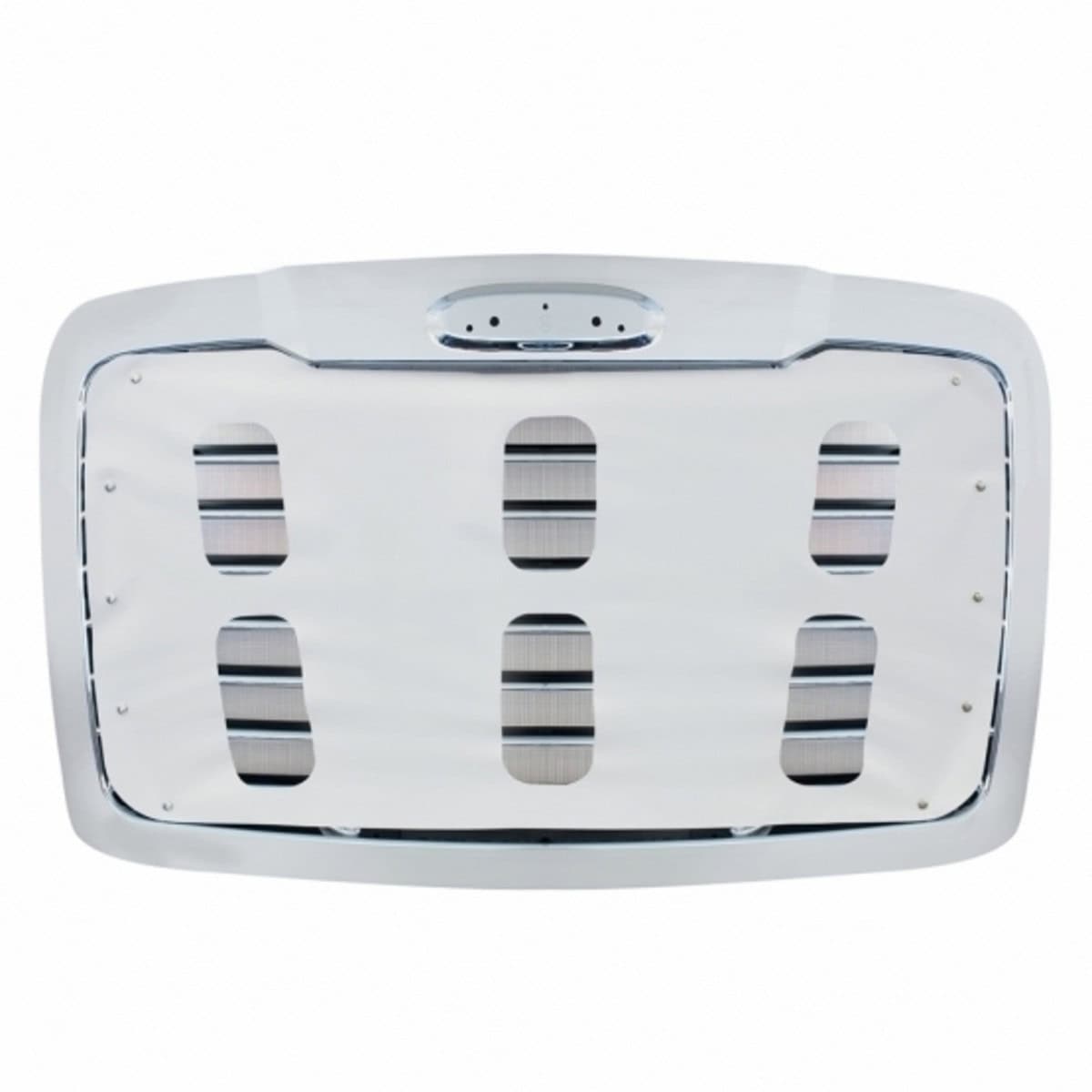 White Vinyl Front Winter Guard for 2008-2017 Freightliner Cascadia