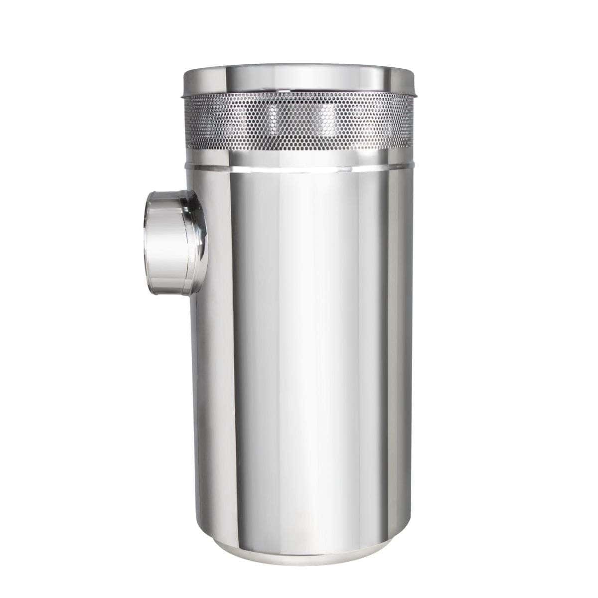 15" Chopped Stainless Air Cleaner Housing for Peterbilt