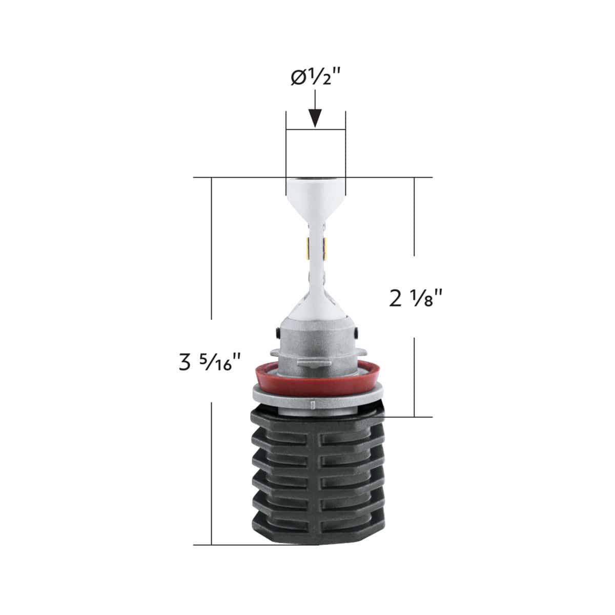 6 Led H8/H11/H16 Bulb | United Pacific 4 6 LED H8/H11/H16 Bulb