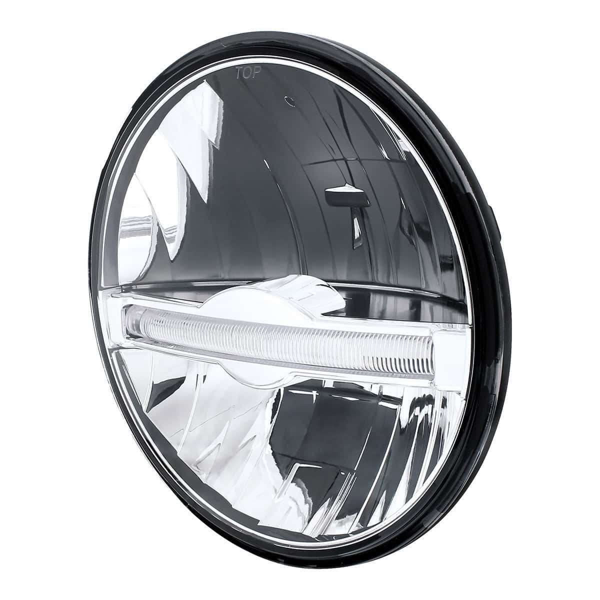Ultralit - 7&Quot; High Power Led Headlight With White Led Position Light Bar 3 ULTRALIT - 7" High Power LED Headlight With White LED Position Light Bar