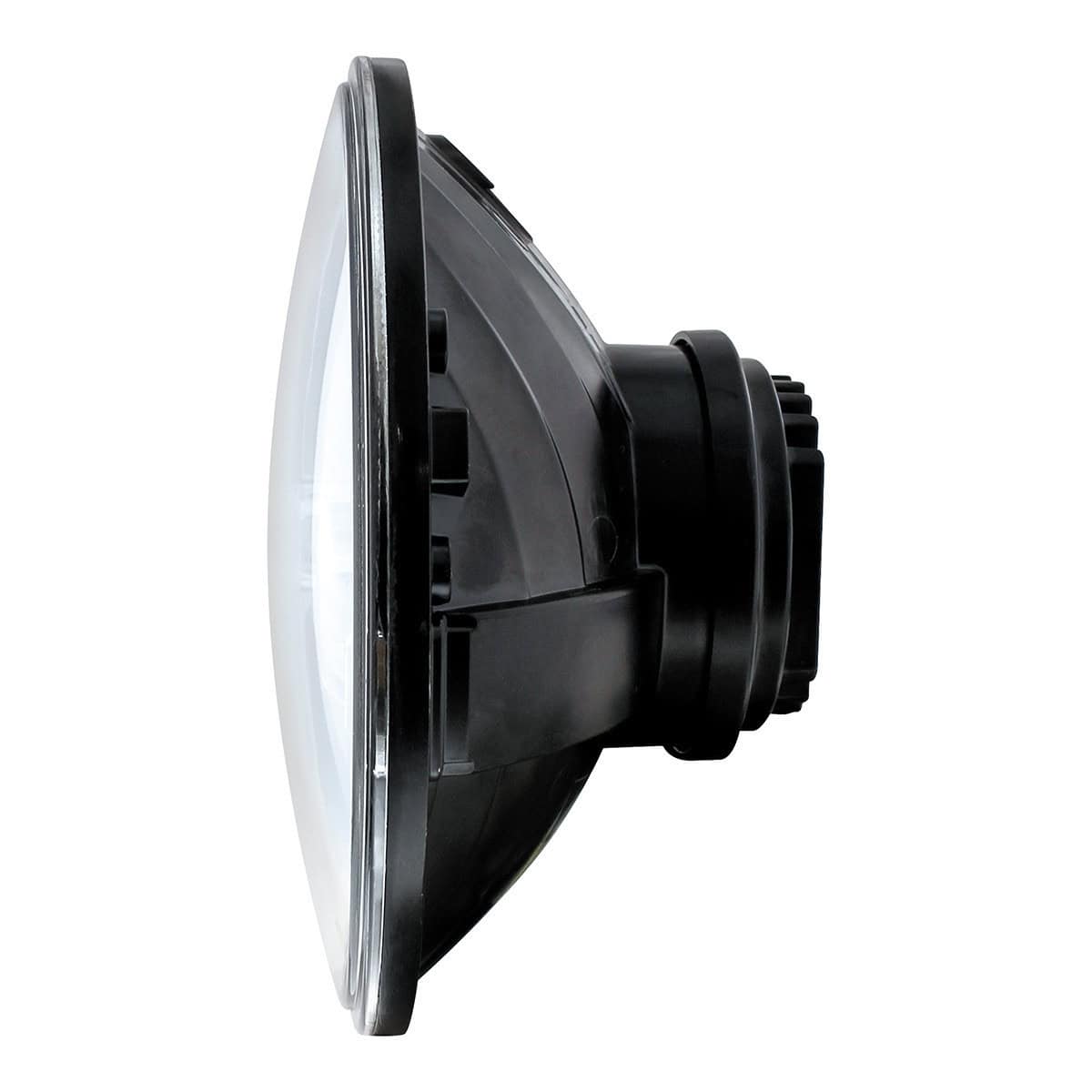 Ultralit - 7&Quot; High Power Led Headlight With White Led Position Light Bar 4 ULTRALIT - 7" High Power LED Headlight With White LED Position Light Bar