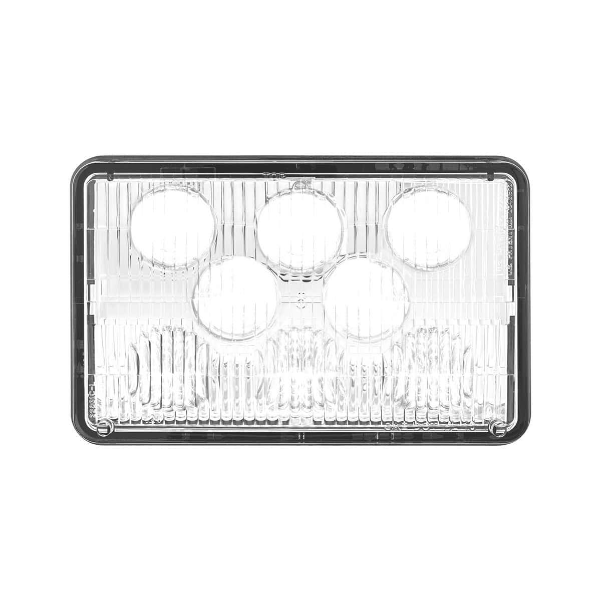 ULTRALIT - 8 High Power LED 4" X 6" Headlight