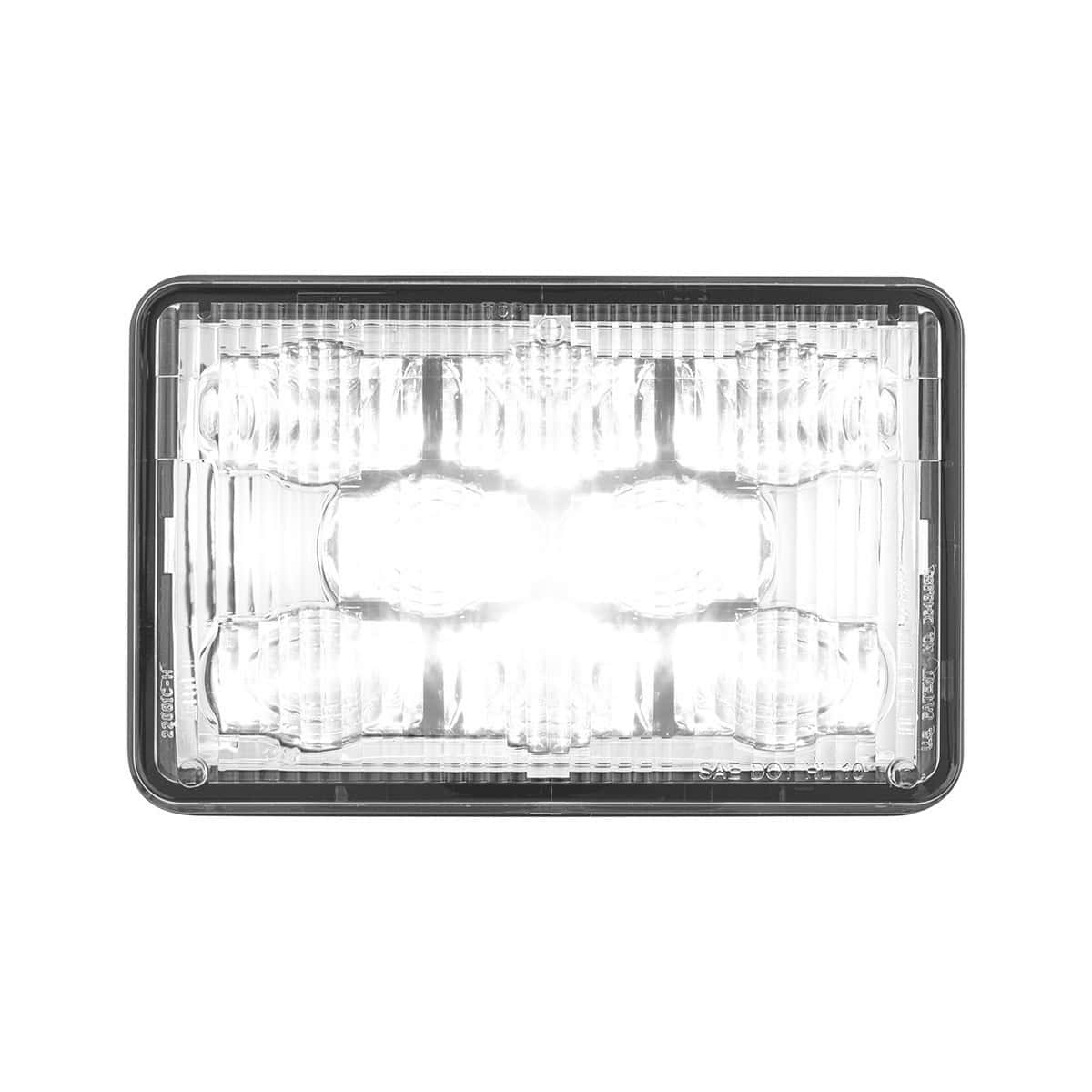 Ultralit - 8 High Power Led 4&Quot; X 6&Quot; Headlight 3 ULTRALIT - 8 High Power LED 4" X 6" Headlight