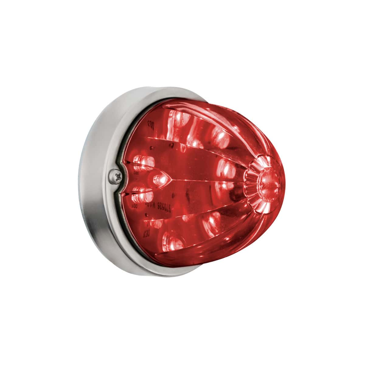 17 LED Dual Function Watermelon Flush Mount Kit – Red