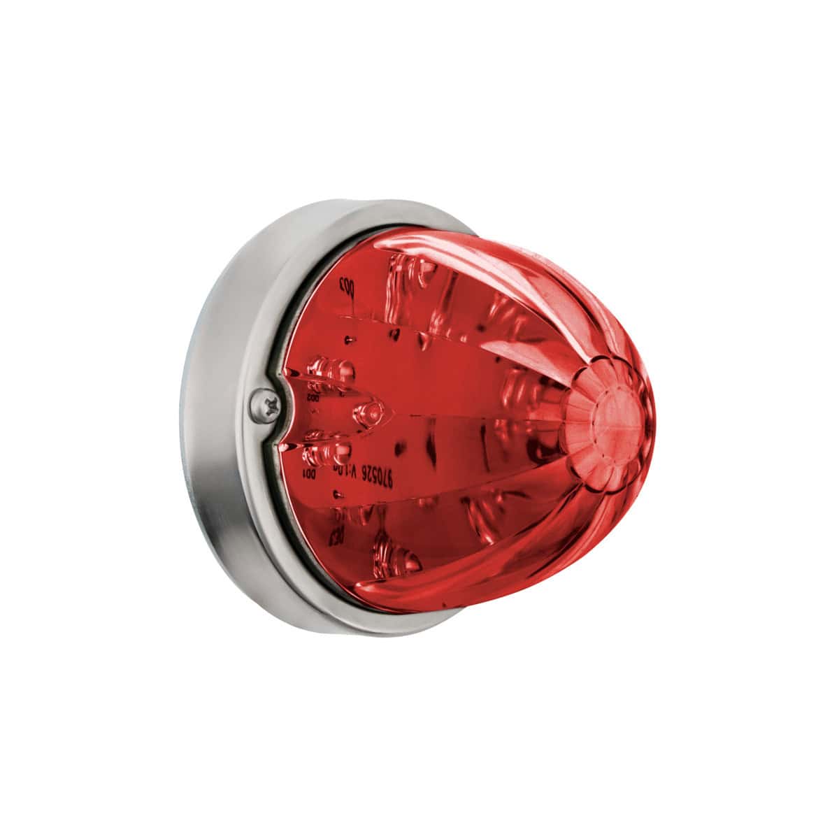 17 LED Dual Function Watermelon Flush Mount Kit – Red