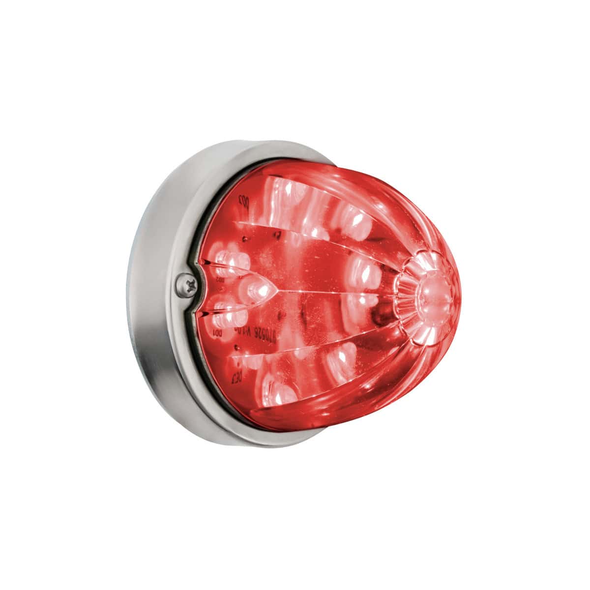17 Led Watermelon Flush Mount Light – Red W/Clear Lens 1 17 LED Watermelon Flush Mount Light – Red w/Clear Lens