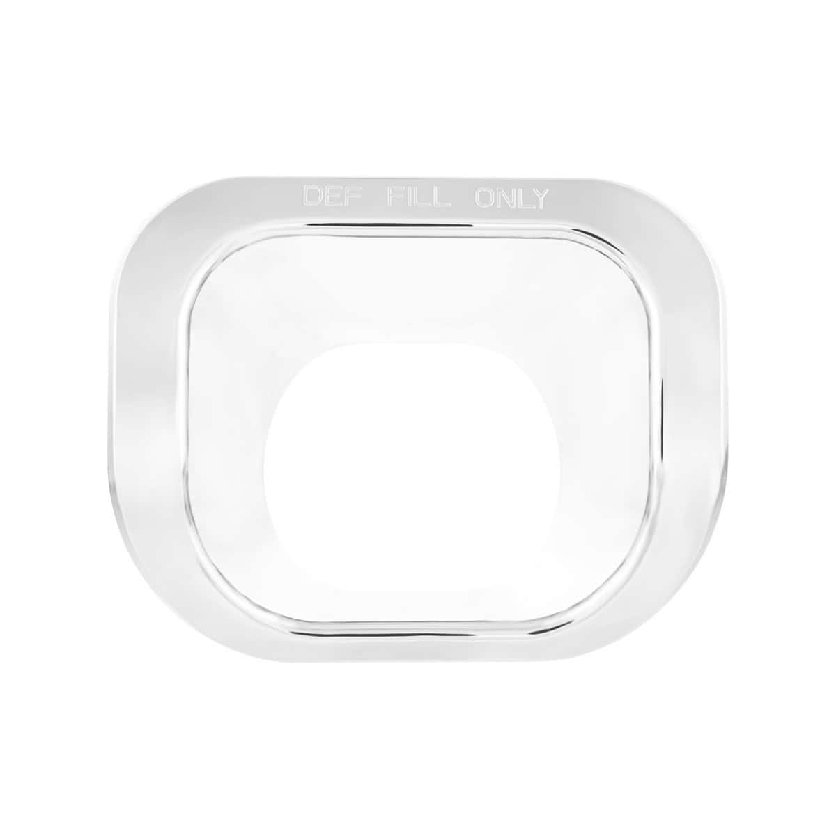 Chrome Plastic DEF Filler Trim For 2012-2021 Peterbilt 579