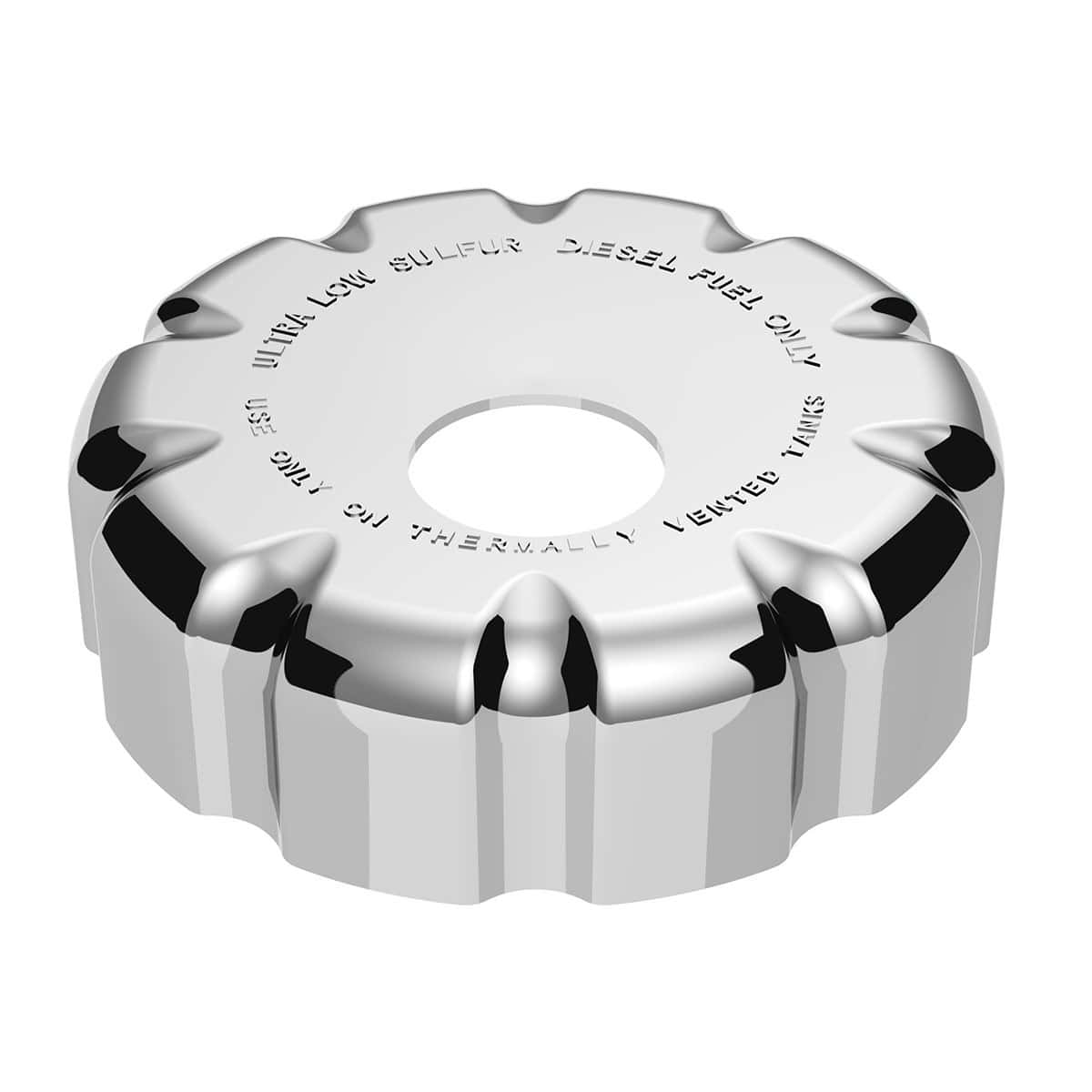 Chrome Plastic Fuel Cap Cover For Volvo