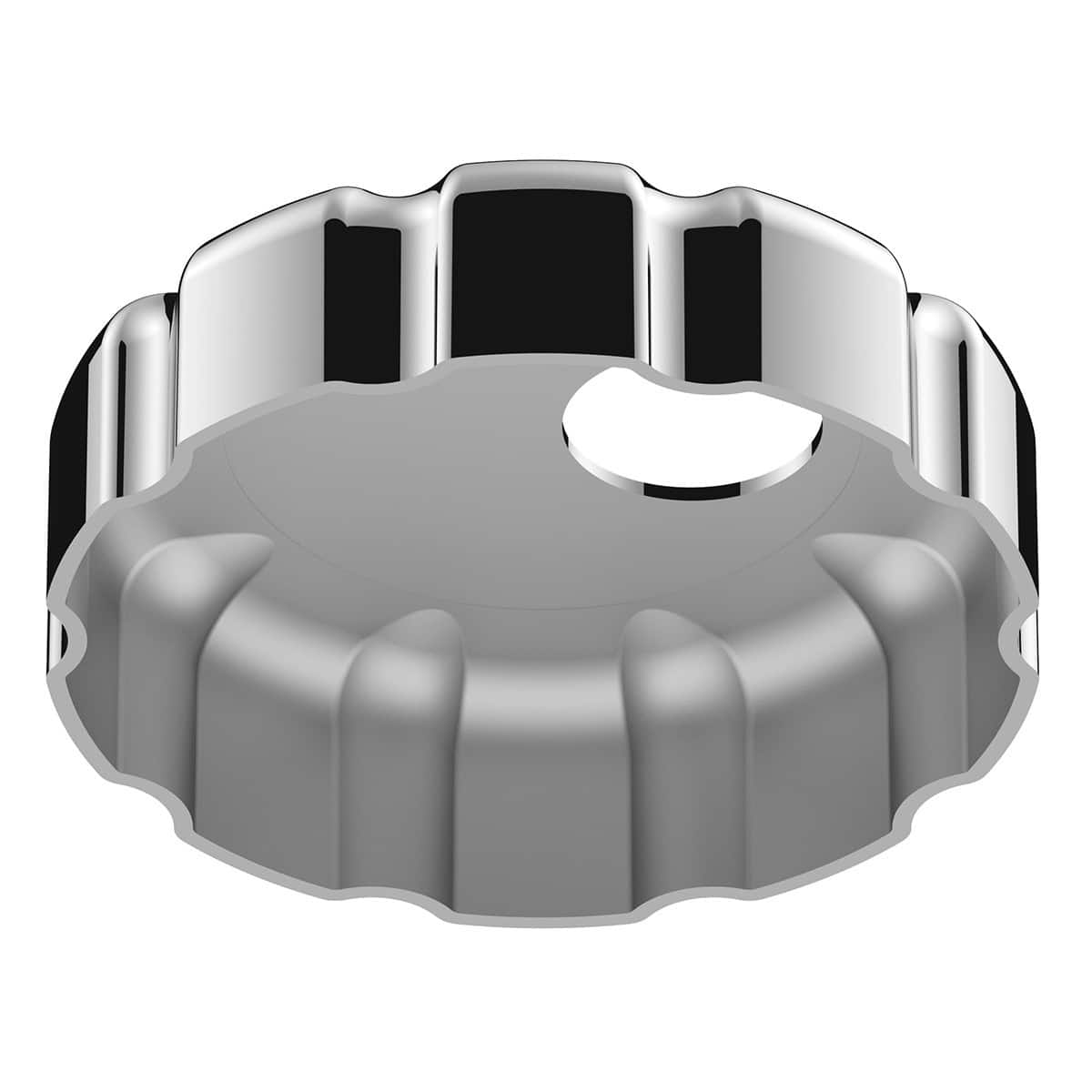 Chrome Plastic Fuel Cap Cover For Volvo