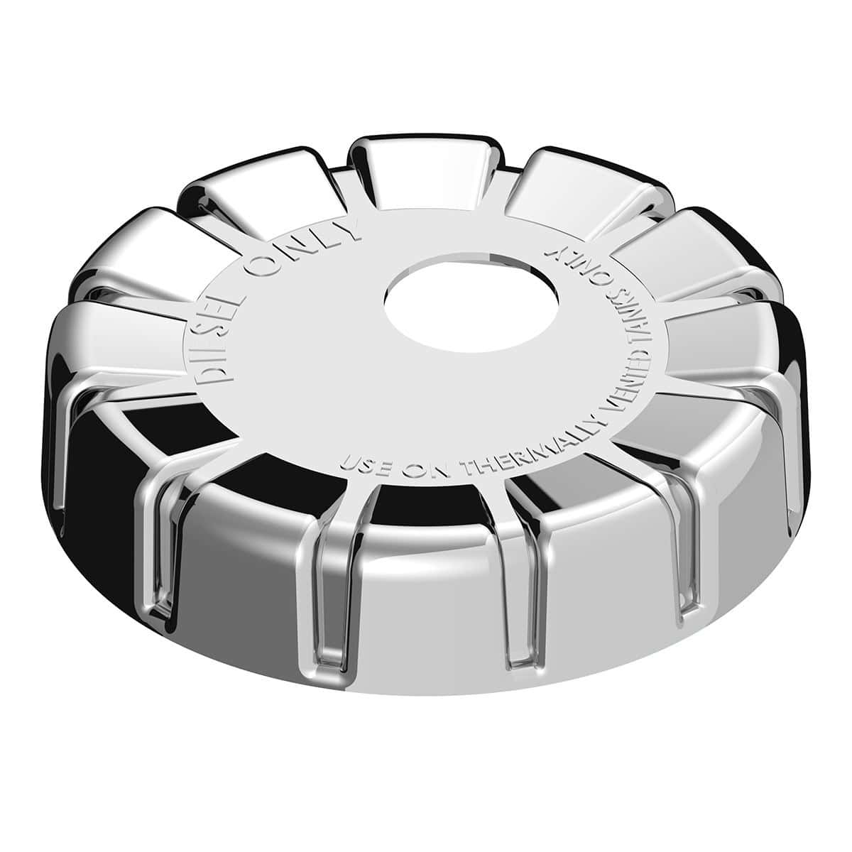 Chrome Plastic Fuel Cap Cover For Kenworth