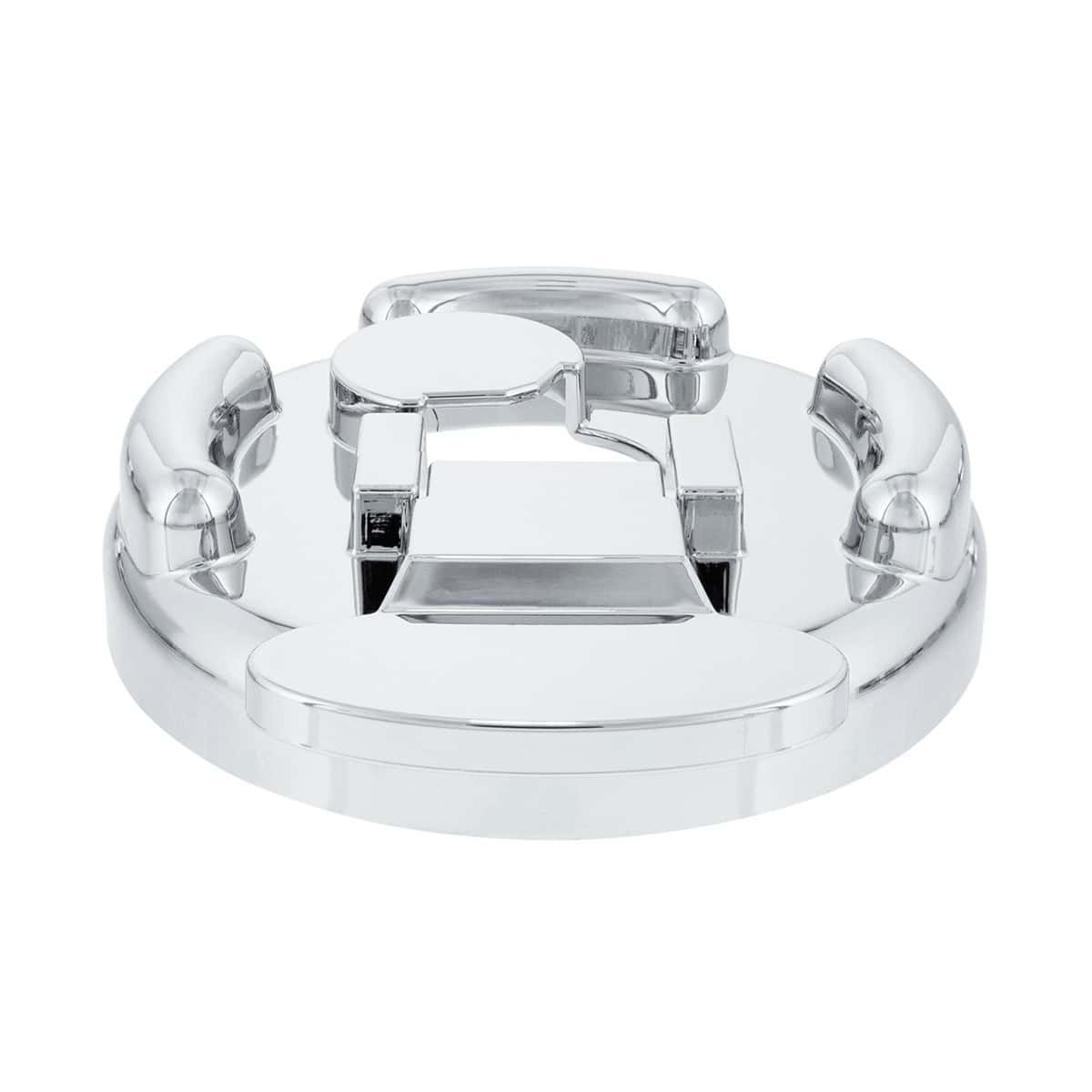 Chrome Plastic Fuel Cap Cover For Peterbilt - Locking