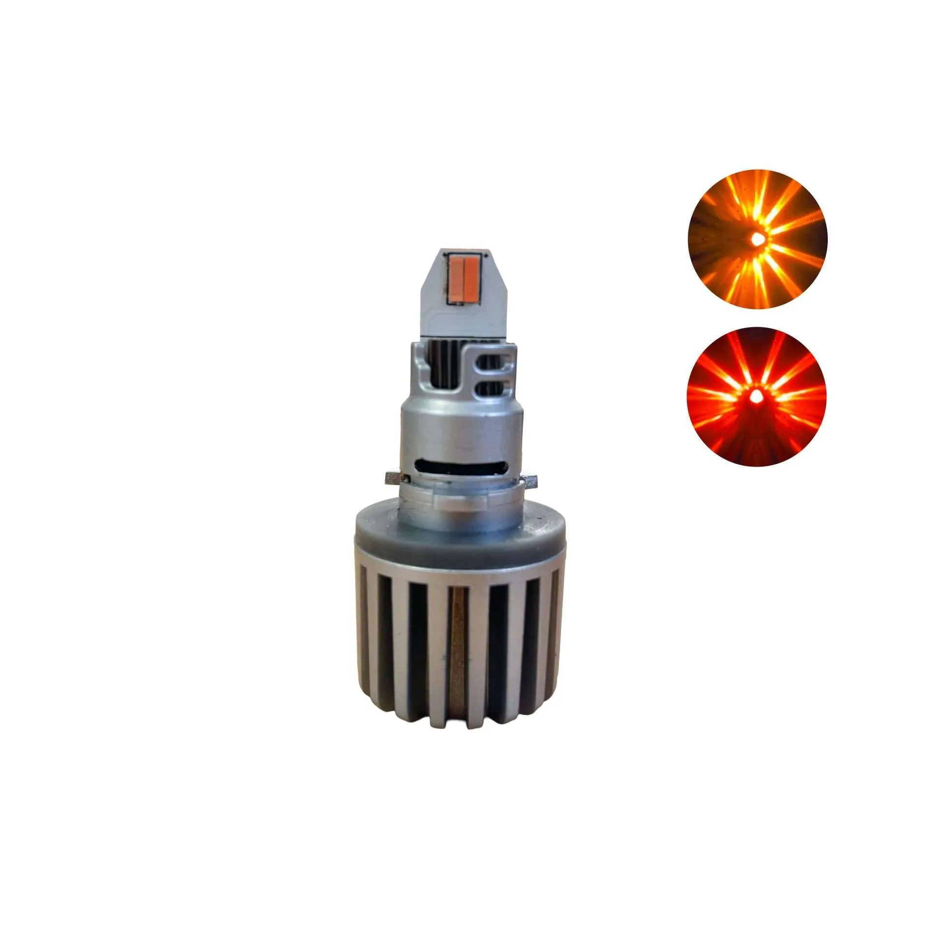 AlphaFit Duo LED Watermelon Light Bulb (Gen 2) | Amber/Red