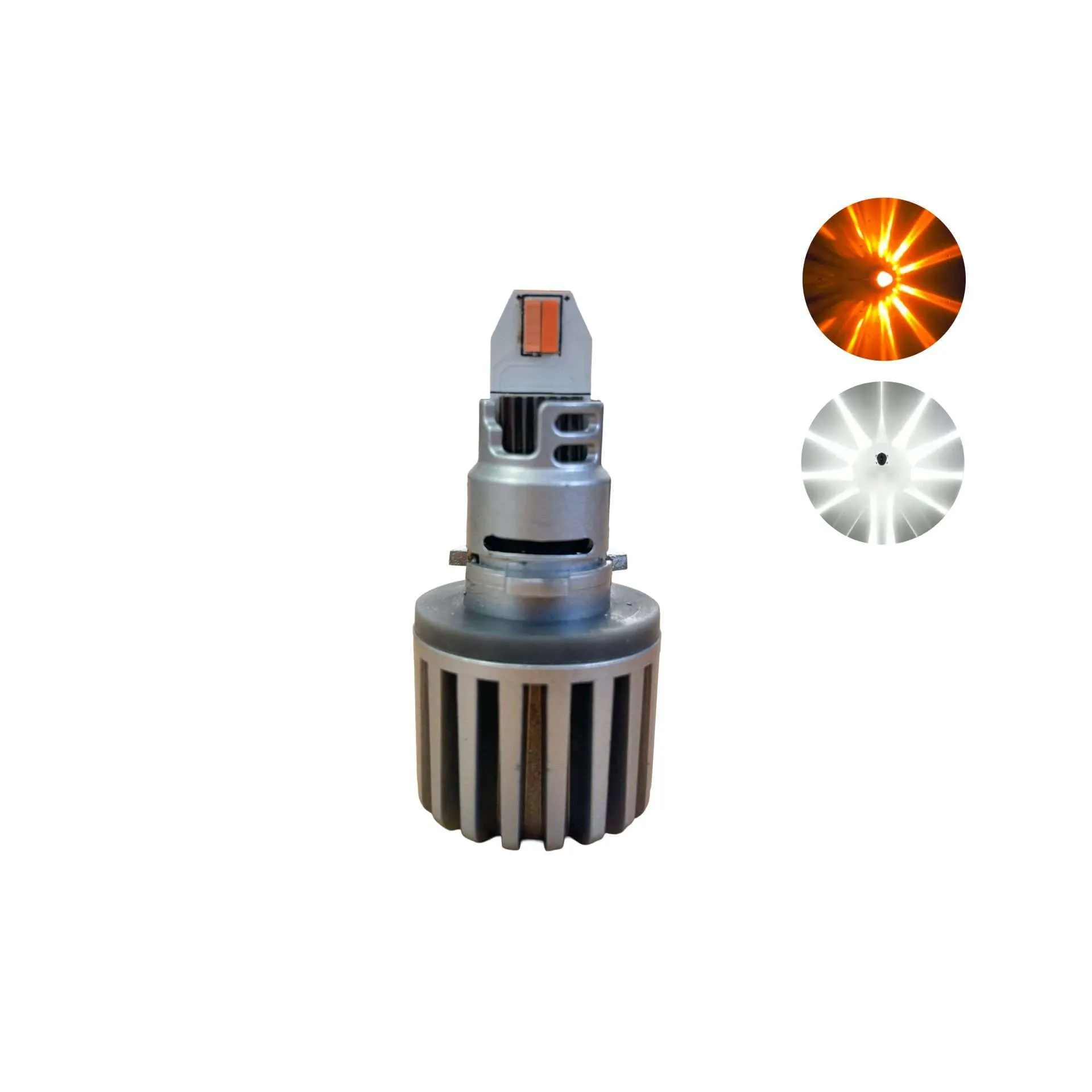 AlphaFit Duo LED Watermelon Light Bulb (Gen 2) | Amber/White
