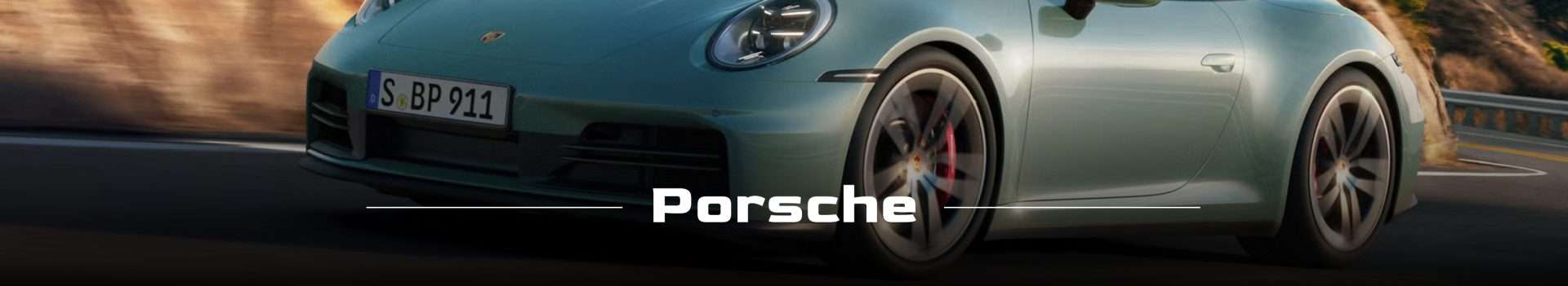 Porsche vehicle collection