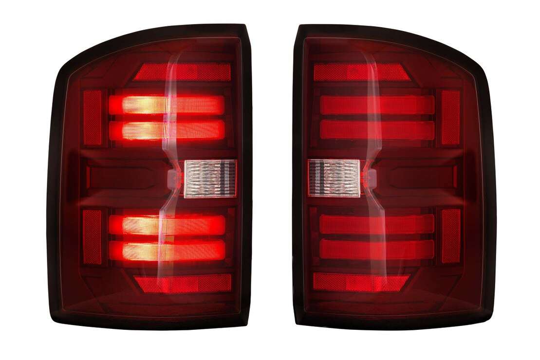 GMC Sierra 1500 (14-18) XB LED Tail Lights (Red)