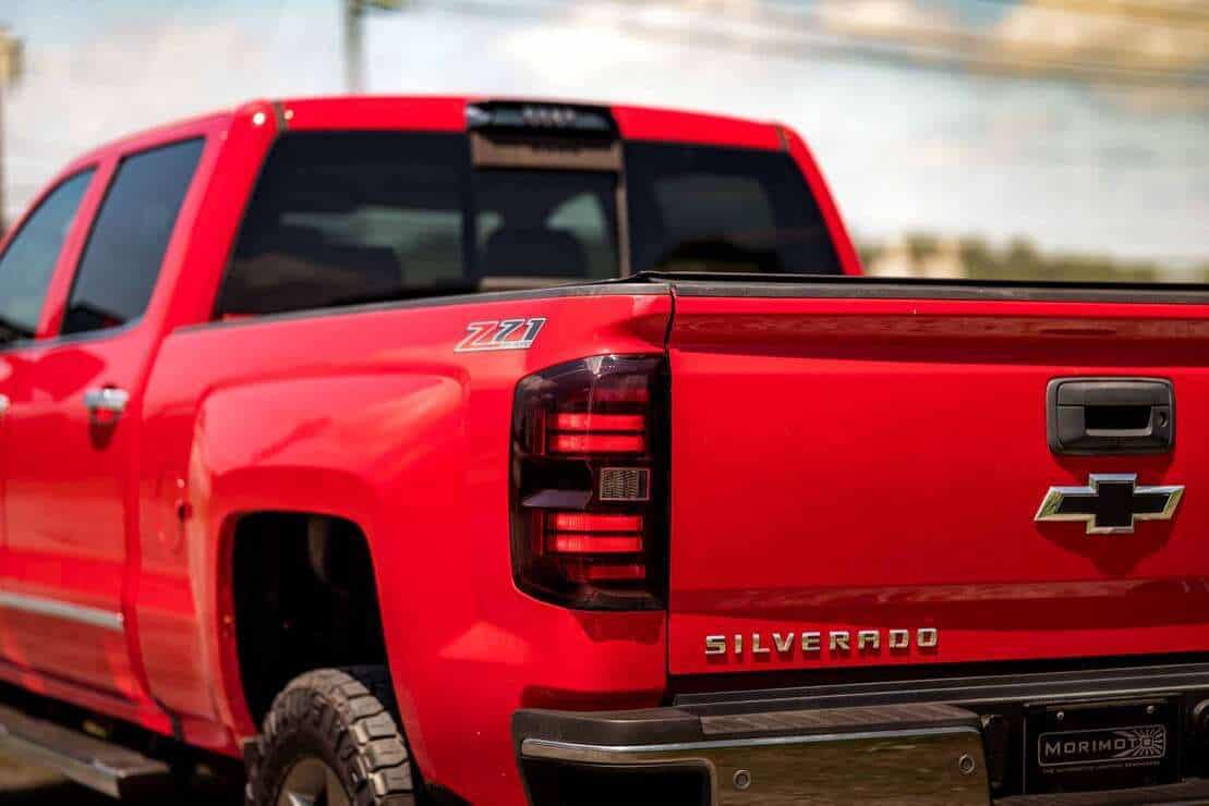 Chevy Silverado 2500HD / 3500HD (15-19) XB LED Tail Lights (Red)