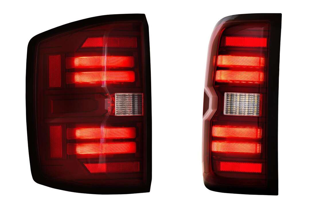 Chevy Silverado 2500Hd / 3500Hd (15-19) Xb Led Tail Lights (Red) 4 Chevy Silverado 2500HD / 3500HD (15-19) XB LED Tail Lights (Red)