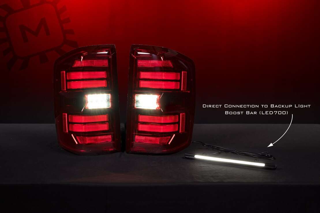 Chevy Silverado 2500Hd / 3500Hd (15-19) Xb Led Tail Lights (Red) 3 Chevy Silverado 2500HD / 3500HD (15-19) XB LED Tail Lights (Red)