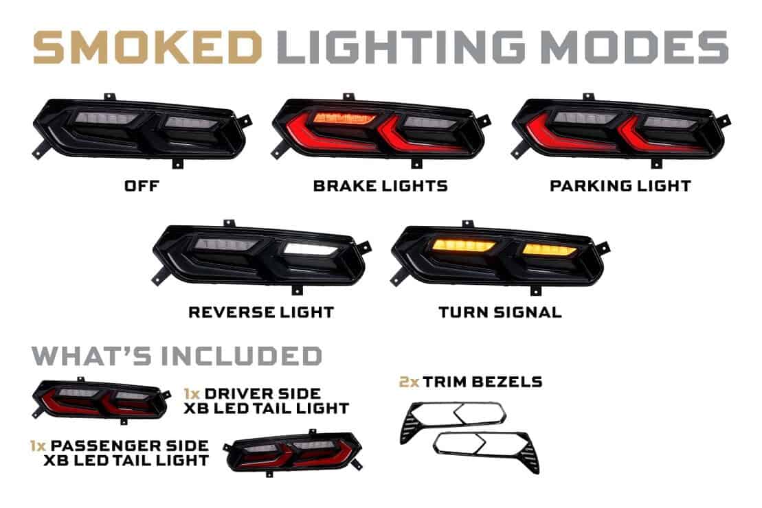 Morimoto Chevrolet Corvette C7 (14-19) Xb Led Tail Lights (Smoked) 4 Morimoto Chevrolet Corvette C7 (14-19) XB LED Tail Lights (Smoked)