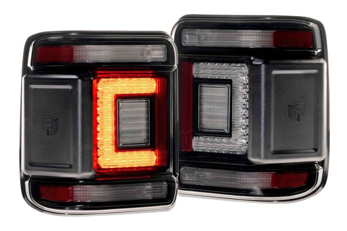 Morimoto | Jeep Wrangler JL (2018+) XB LED Low Profile Tail Lights (Smoked)