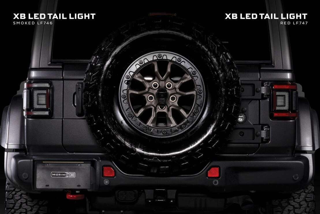 Morimoto | Jeep Wrangler Jl (2018+) Xb Led Low Profile Tail Lights (Smoked) 6 Morimoto | Jeep Wrangler JL (2018+) XB LED Low Profile Tail Lights (Smoked)
