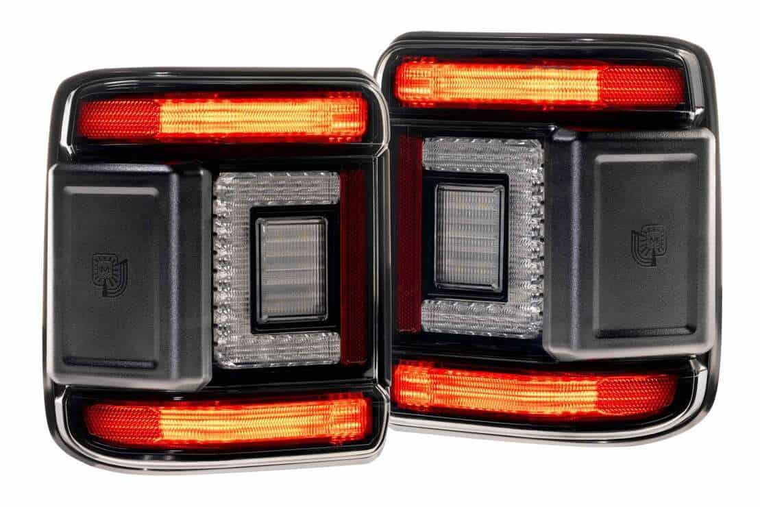Morimoto | Jeep Wrangler JL (2018+) XB LED Low Profile Tail Lights (Smoked)