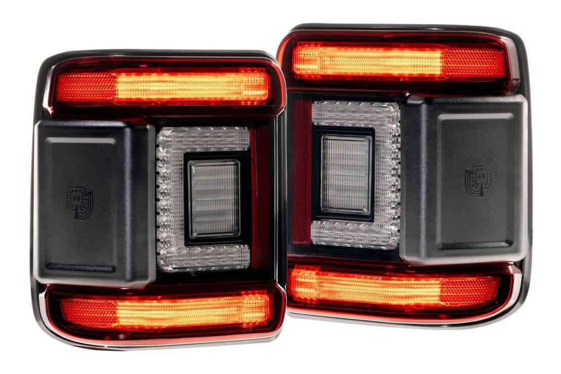 Morimoto | Jeep Wrangler JL (2018+) XB LED Low Profile Tail Lights (Red)