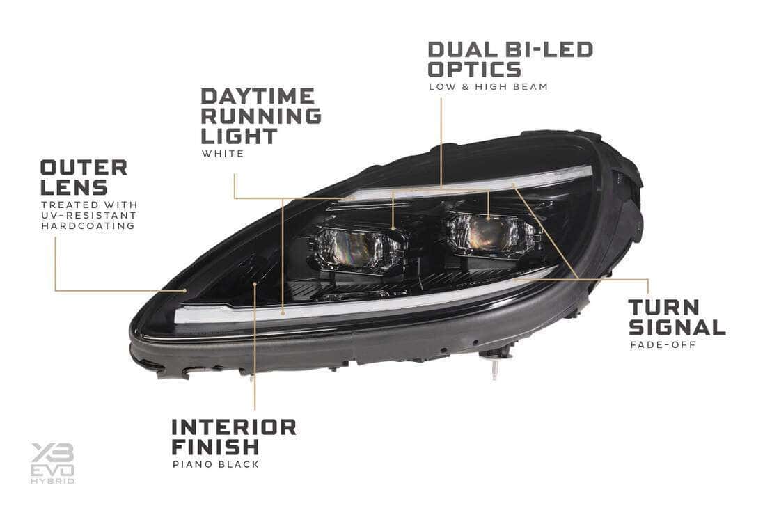 Morimoto | Chevrolet Corvette (05-13) Xb Evo Hybrid Led Headlights 4 Morimoto | Chevrolet Corvette (05-13) XB Evo Hybrid LED Headlights