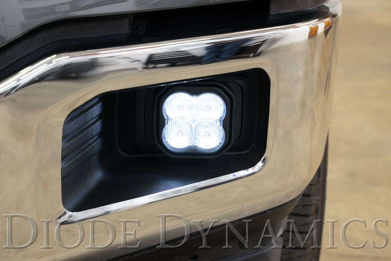Diode Dynamics Ss3 Sae Type F2 Fog Light Kit | Ford F-150 (15–20) Super Duty (17–22) 6 Diode Dynamics SS3 SAE Type F2 Fog Light Kit