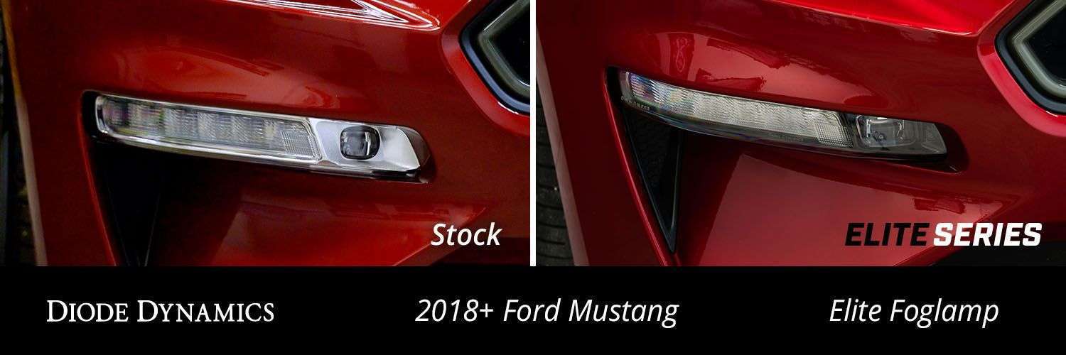 Diode Dynamics Elite Series Combination Fog Lamp for 2018-2023 Ford Mustang (pair)