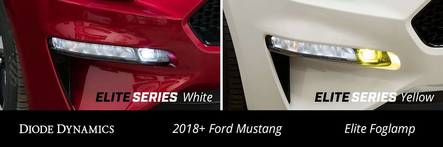 Diode Dynamics Elite Series Combination Fog Lamp For 2018-2023 Ford Mustang (Pair) 3 Diode Dynamics Elite Series Combination Fog Lamp for 2018-2023 Ford Mustang (pair)