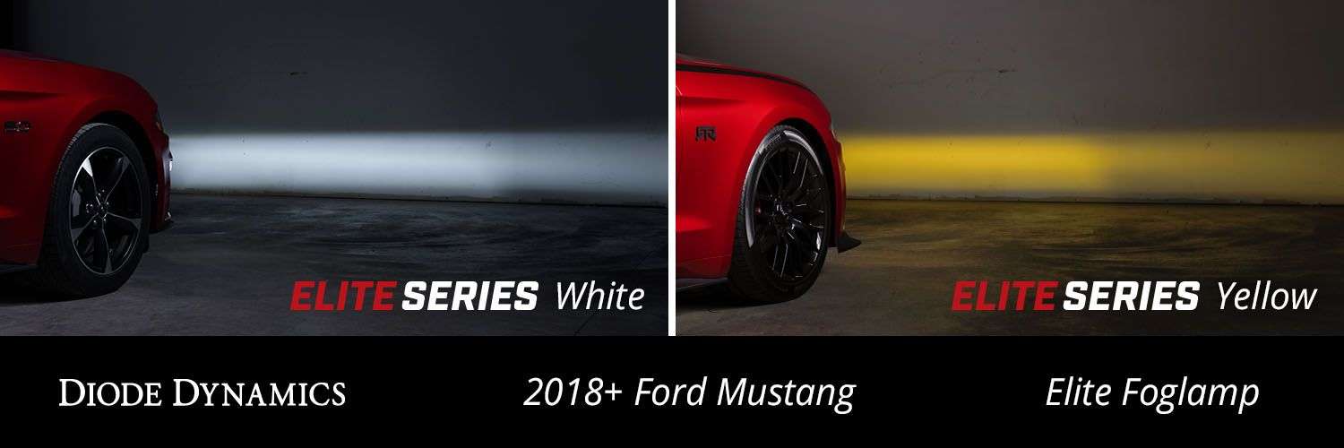 Diode Dynamics Elite Series Combination Fog Lamp For 2018-2023 Ford Mustang (Pair) 4 Diode Dynamics Elite Series Combination Fog Lamp for 2018-2023 Ford Mustang (pair)