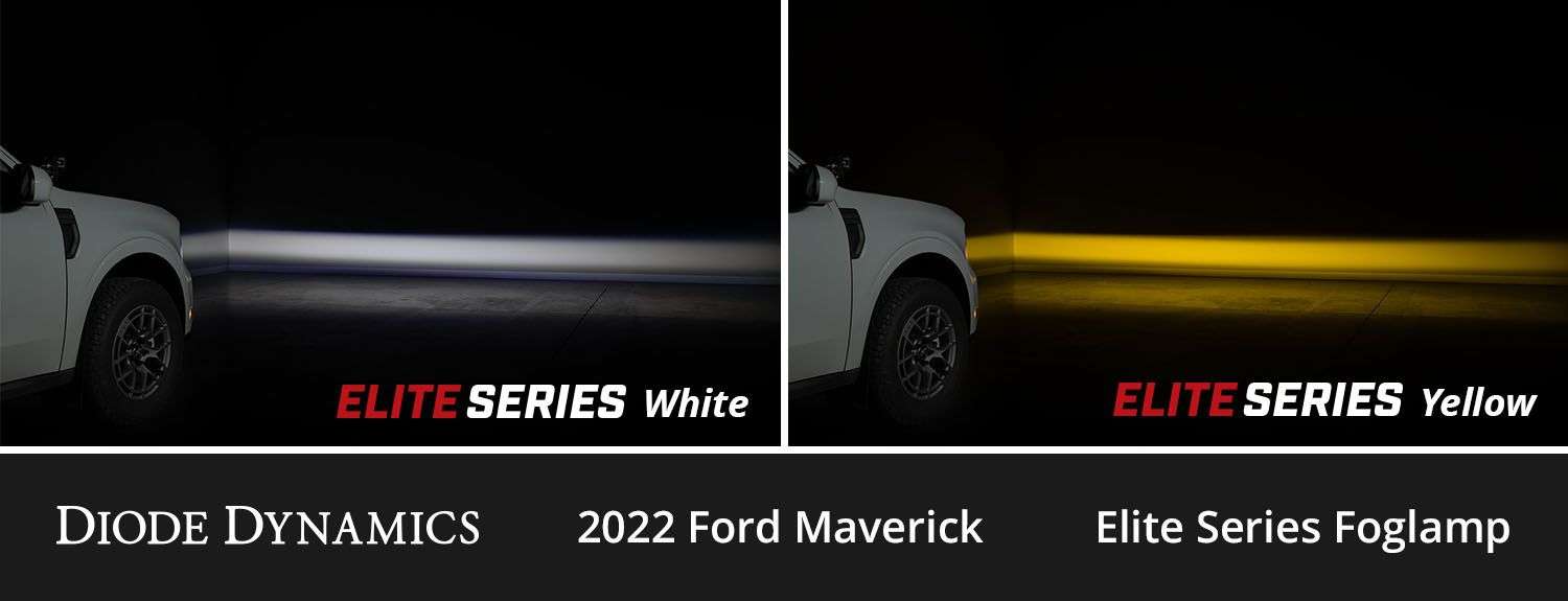 Diode Dynamics Elite Series Add-On Fog Lamp Kit For 2022-2024 Ford Maverick 5 Elite Series Add-On Fog Lamp Kit for 2022-2024 Ford Maverick