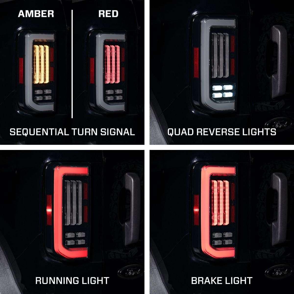 Form Lighting 2021-2025 Ford Bronco Led Tail Lights (Pair) 5 Form Lighting 2021-2025 Ford Bronco LED Tail Lights (pair)