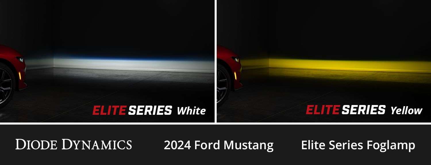 Diode Dynamics Elite Series Add-On Fog Lamp Kit For 2024-2025 Ford Mustang 5 Elite Series Add-On Fog Lamp Kit for 2024-2025 Ford Mustang