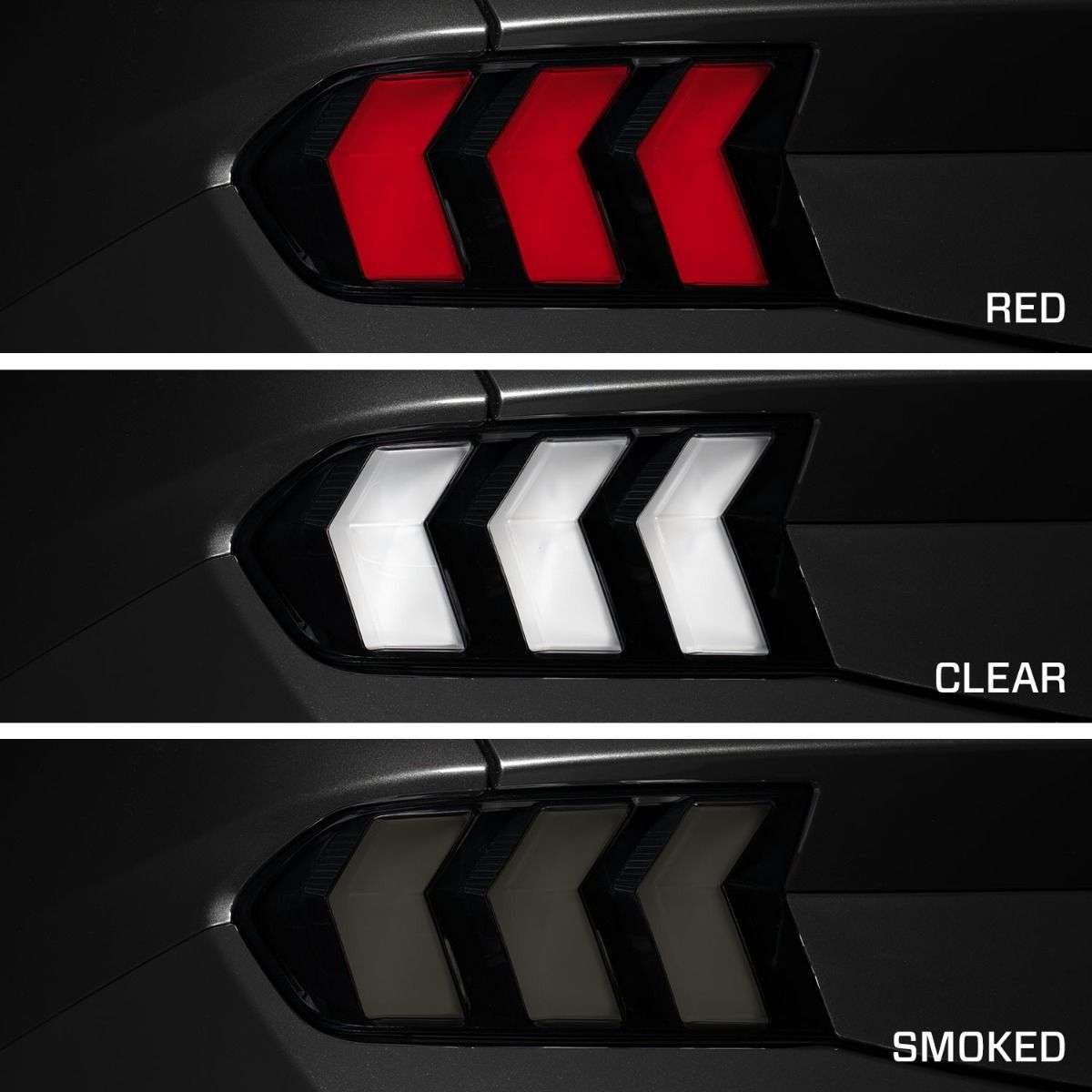Form Lighting 2024-2025 Ford Mustang Sequential LED Tail Lights (pair)