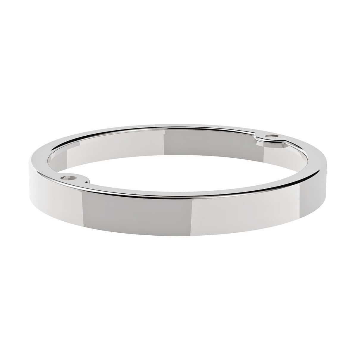 Stainless Steel Low Profile Cab Light Bezel