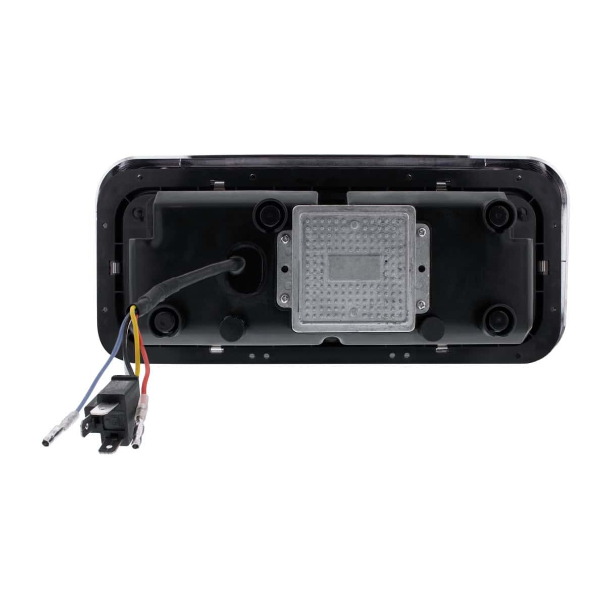 Dual 4X6 High Output Led Headlights With Turn Signal &Amp; Position Light 6 High Power 9 LED Headlight With LED Turn Signal & Position Light