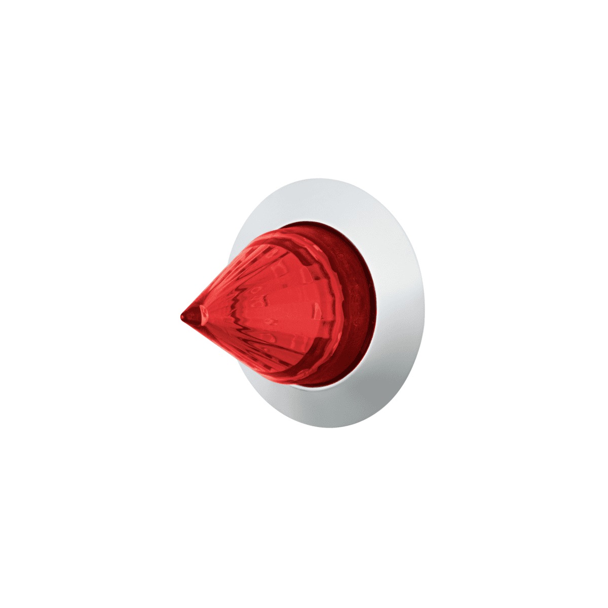 6 LED Dual Function Mini Spike Light w/SS Bezel – Red