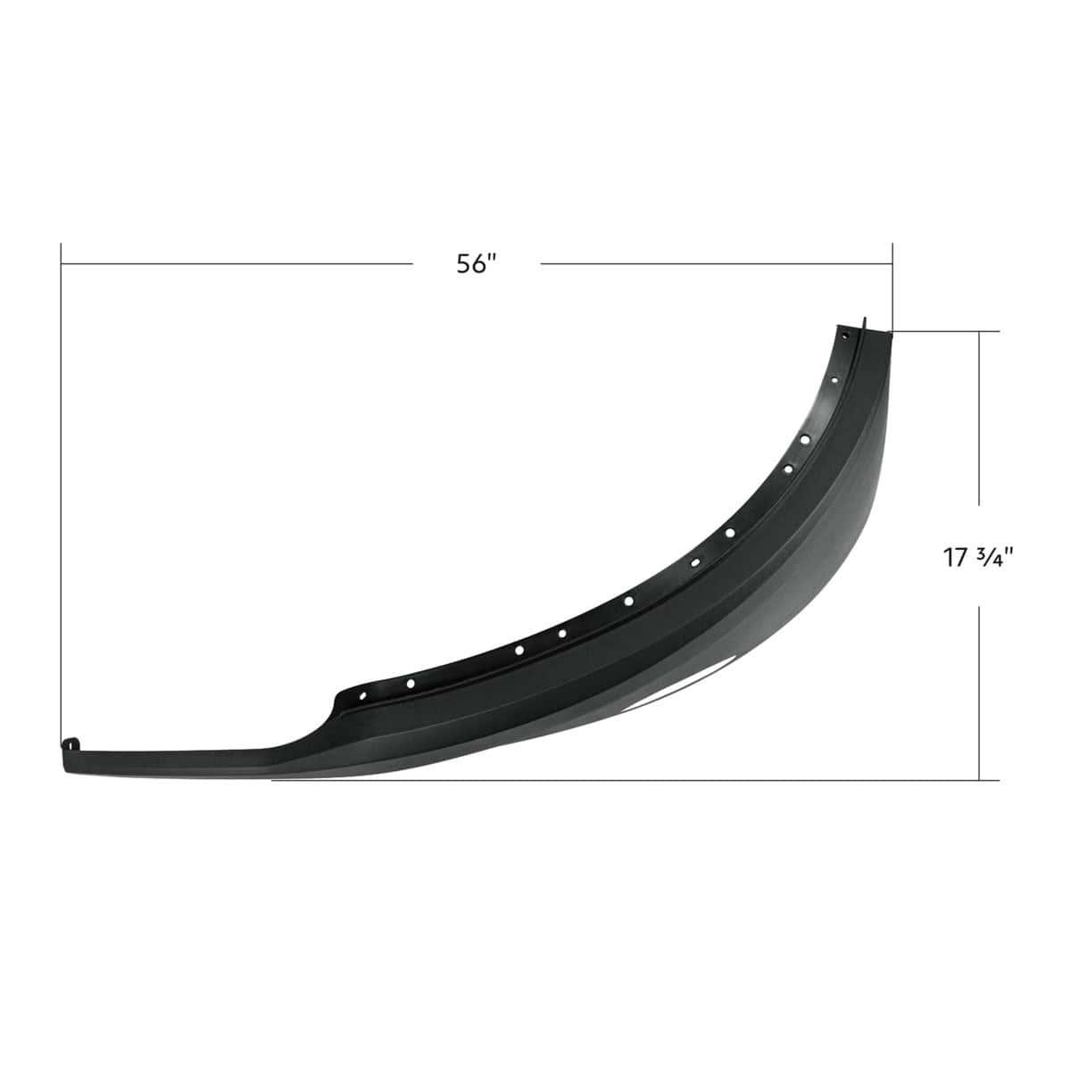 Bumper Cover With Fog Light Opening For 2022-2026 Kenworth T680 5 Bumper Cover With Fog Light Opening For 2022-2026 Kenworth T680