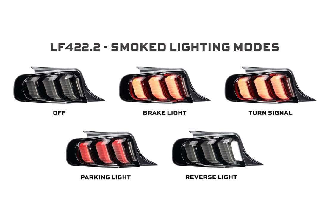 Ford Mustang (13-14) Facelift Xb Led Tail Lights (Smoked) 4 Ford Mustang (13-14) Facelift XB LED Tail Lights (Smoked)