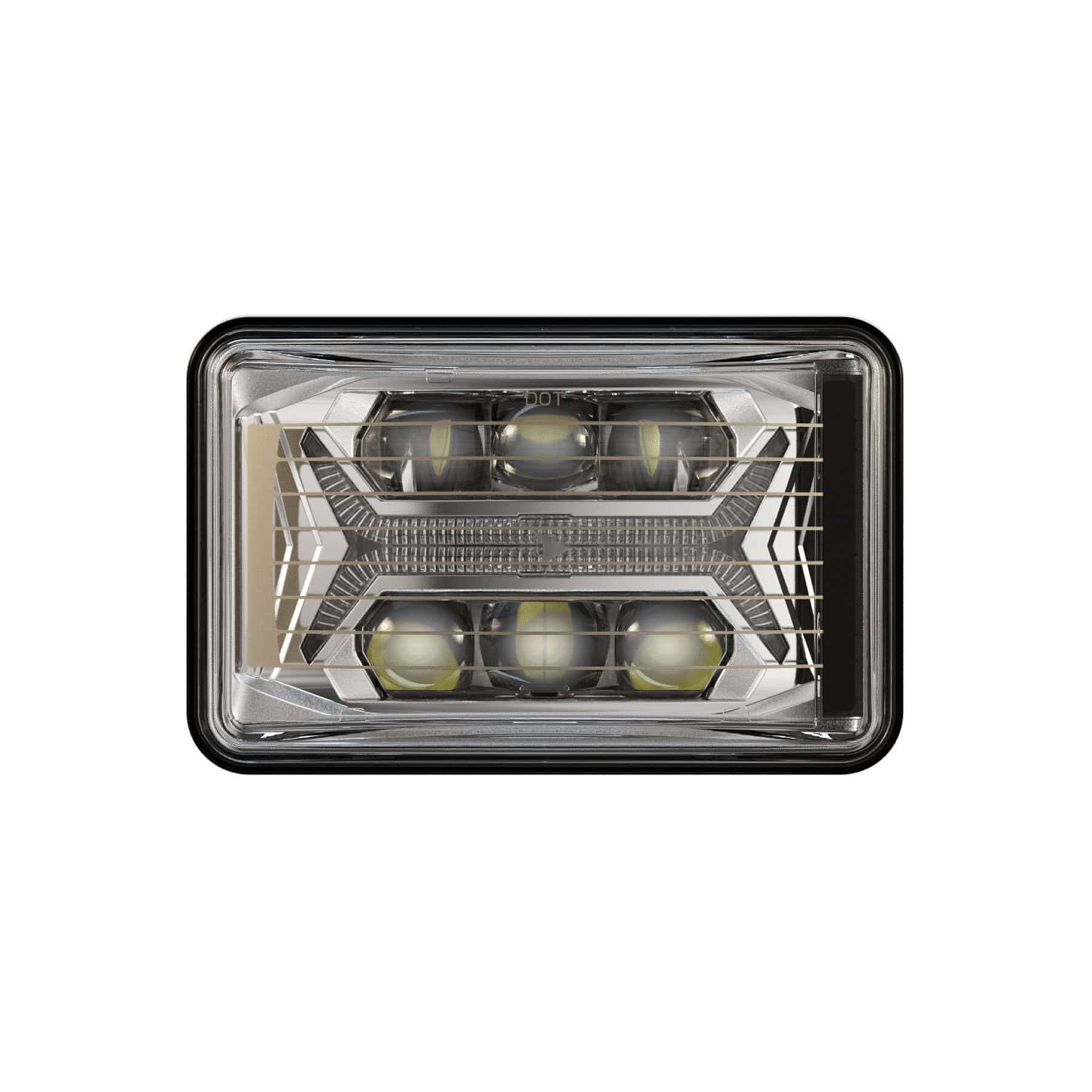 JW Speaker Model 8800 EVO-X 4″ x 6″ Heated 5-In-1 Headlight (Hi/Lo Beam)