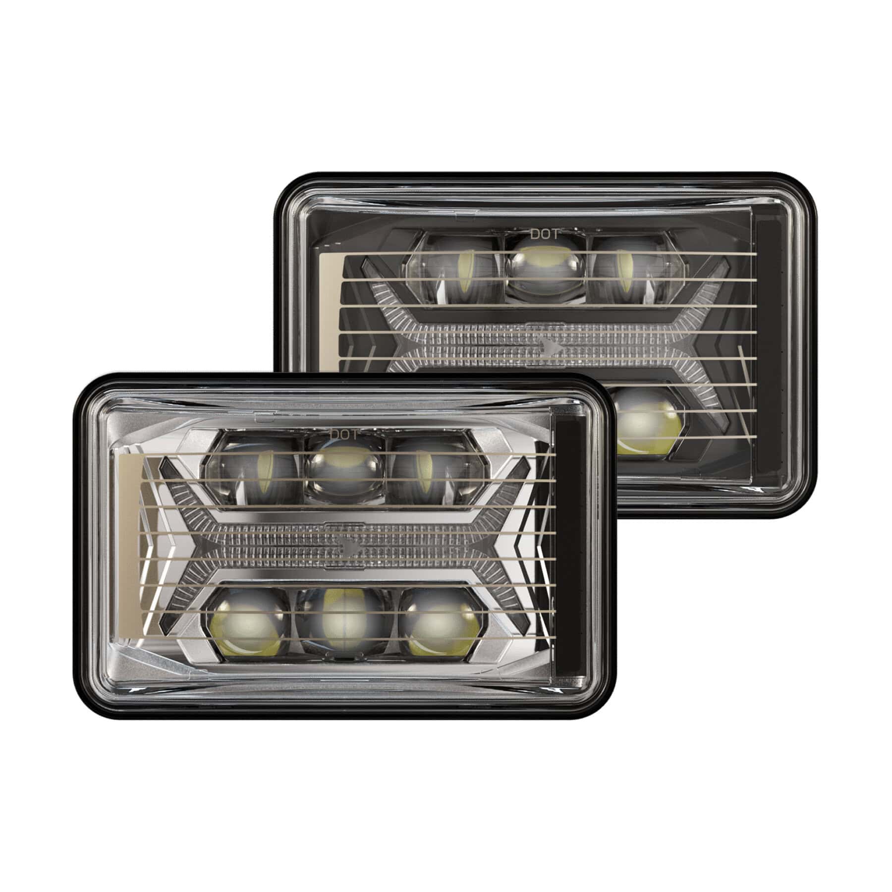 Home 51 JW Speaker Model 8800 EVO-X 4″ x 6″ Heated 5-In-1 Headlight (Hi/Lo Beam)