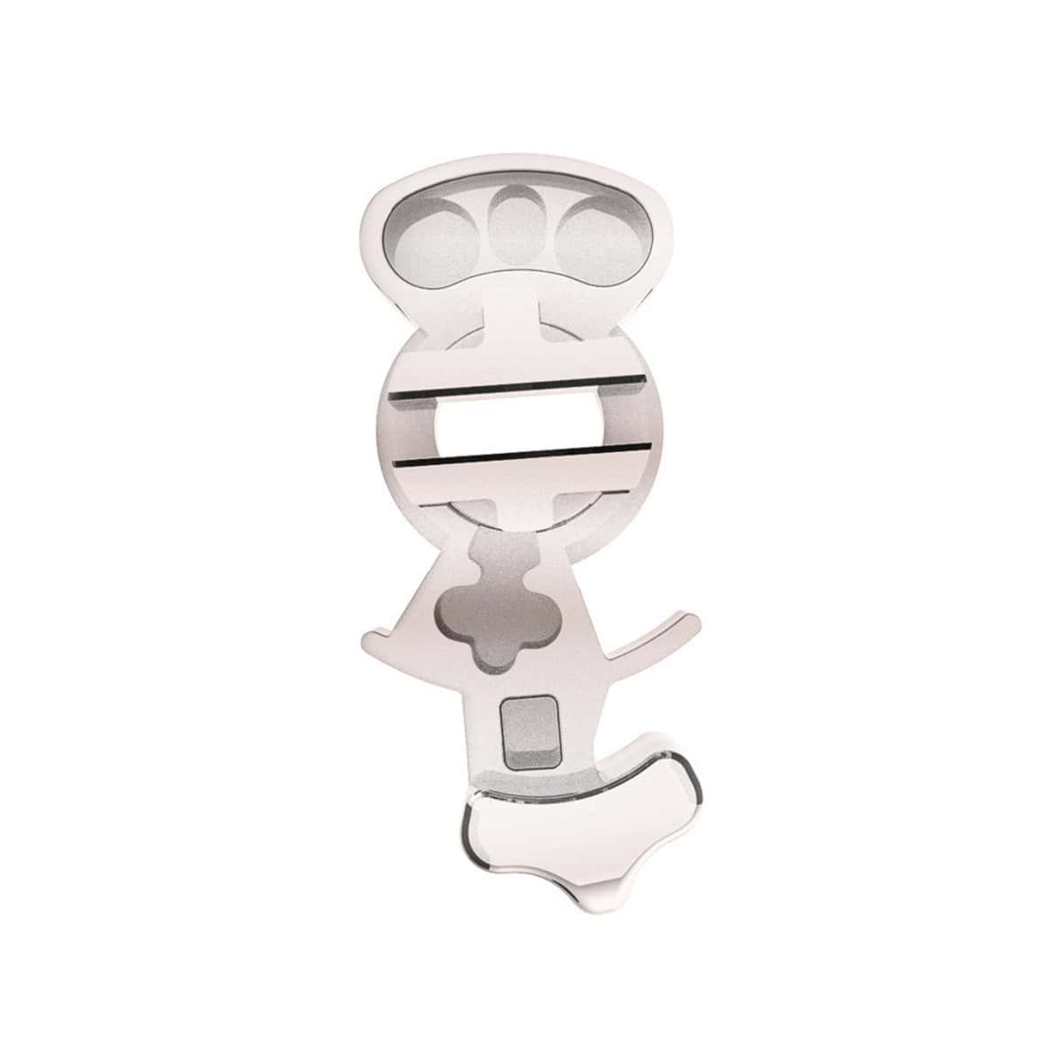 Plastic Splitter Button For Eaton Fuller 13 Speed Shifter-Liquid Silver 3 Plastic Splitter Button For Eaton Fuller 13 Speed Shifter-Liquid Silver