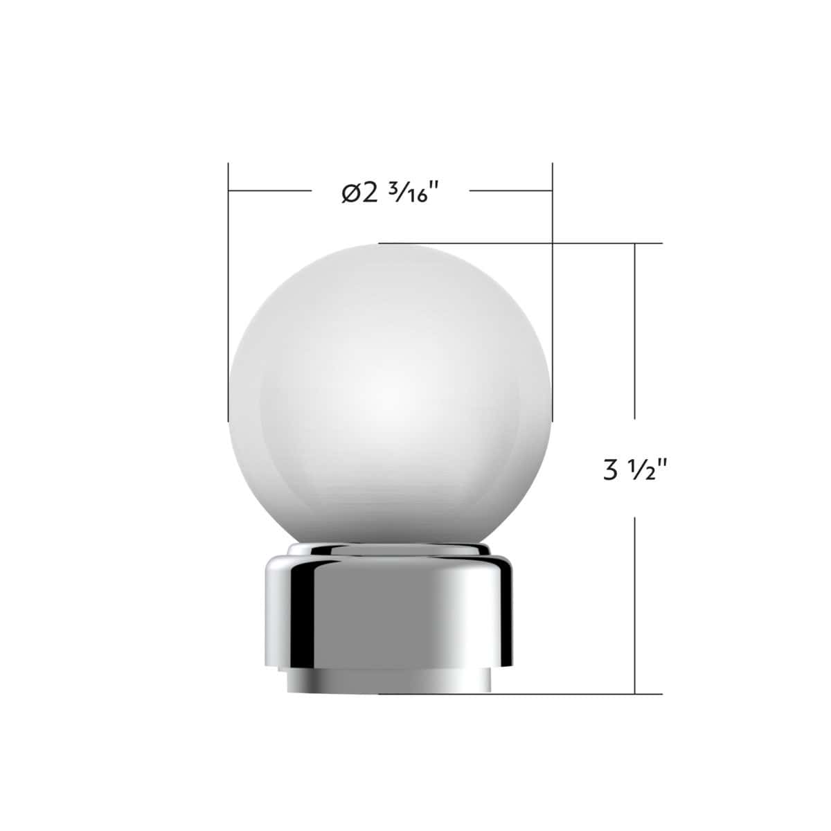 Thread-On Bristol Style Gearshift Knob With 9/10 Speed Adapter 3 Thread-On Bristol Style Gearshift Knob with 9/10 Speed Adapter